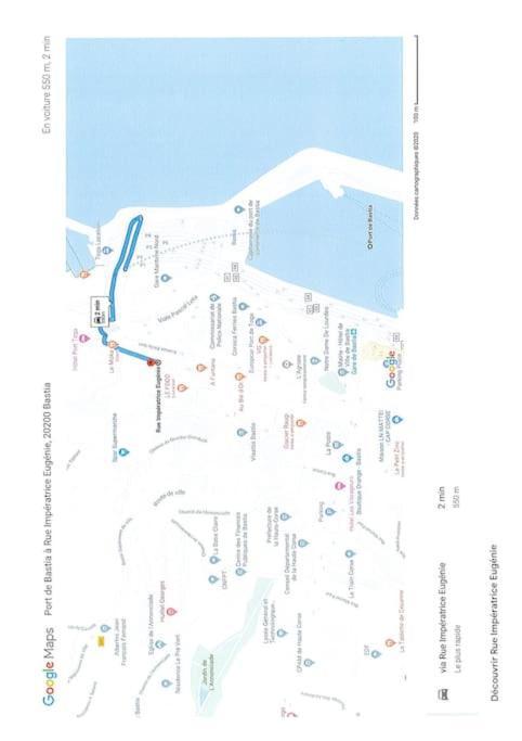 Appartement Centre-Bastia A Une Minute A Pied Du Port Ngoại thất bức ảnh